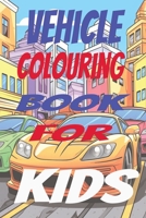 Vehicle Colourigng Book for Kids: Monster Trucks, Race Cars, Motor Bikes, Sports Cars B0CDJ6DX8P Book Cover