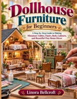 Dollhouse Furniture for Beginners: A Step-by-Step Guide to Making Miniature Tables, Chairs, Beds, Cabinets, and Beautiful Tiny Home Décor B0HN38WYTZ Book Cover