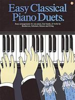 Easy Classical Piano Duets: (EFS 173) (Easy Classical Piano Duet, Efs173) 0825621739 Book Cover