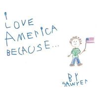 I Love America Because . . . 1480872350 Book Cover