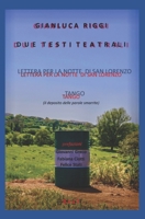 Due testi teatrali: Lettera per la Notte di San Lorenzo - Tango B0BD2CQKFG Book Cover