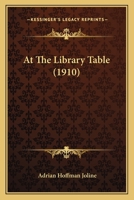 At the library table 0548577447 Book Cover