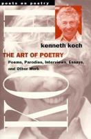 The Art of Poetry (Poets on Poetry) 0472066056 Book Cover