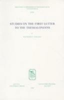 Studies on the First Letter to the Thessalonians 9042906421 Book Cover
