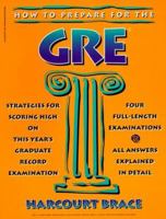 How to Prepare for the Graduate Record Examination (Books for Professionals) 0156007029 Book Cover