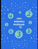 100 + Soduku Puzzles B0C7T3J2K5 Book Cover