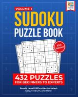 Sudoku Puzzle Book: 432 Puzzles for Adults: Easy to Hard 1956652000 Book Cover