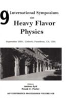 Heavy Flavor Physics 0735400644 Book Cover