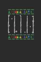 Christmas Flute: Graph Paper Notebook (6 x 9 - 120 pages) Christmas Themed Notebook for Daily Journal, Diary, and Gift 1700663690 Book Cover