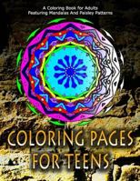 COLORING PAGES FOR TEENS - Vol.7: adult coloring pages 1530149363 Book Cover
