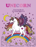 Unicorn Coloring Book For Kids Ages 4-8: Beautiful unicorns to color for kids ages 4-8 65 beautiful designs for the kids to color and have fun 1803594012 Book Cover