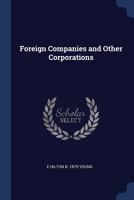 Foreign Companies and Other Corporations 127525943X Book Cover