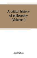 A Critical History of Philosophy Volume 1 9389265142 Book Cover