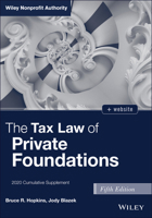 The Tax Law of Private Foundations: 2020 Cumulative Supplement 1119759056 Book Cover
