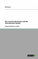 Die iranische Revolution und das internationale System 3640460146 Book Cover