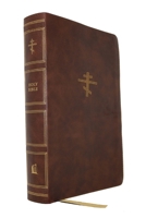Orthodox Study Bible, Brown Leathersoft : Ancient Christianity Speaks to Today's World 1400357578 Book Cover
