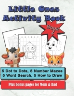 Little Ones Activity Book 2 B0C1J3FW3R Book Cover