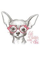 Chihuahua Notebook: Blank Lined Journal, Softcover (6x9 inches) with 120 Pages 1791911641 Book Cover