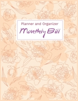 2020 Monthly Bill Planner and Organizer (Volume5): Finance Monthly & Weekly Budget Planner Expense Tracker Bill Organizer Journal Notebook Floral Cover 170802526X Book Cover