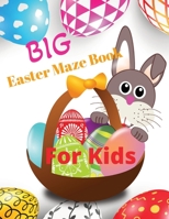 Hop Into Easter Fun: A Giant Maze Puzzle Book for Kids Age 5 B0BW2SDD1Z Book Cover