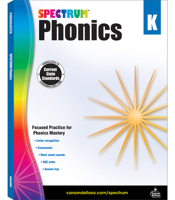 Spectrum Phonics, Grade K 1483811816 Book Cover