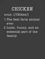 Chicken: Animal Lover Gifts - 2020 Weekly Planner: A 52-Week Calendar (Definition, Humor) 1699052921 Book Cover