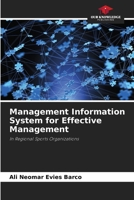 Management Information System for Effective Management 6207274369 Book Cover