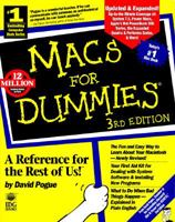 Macs For Dummies 0764502255 Book Cover