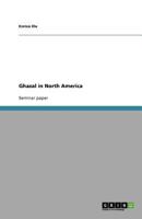 Ghazal in North America 3656073635 Book Cover