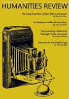 Community College Humanities Review : Fall 2017 1978148984 Book Cover