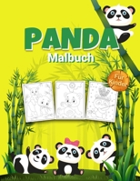 Panda Malbuch f�r Kinder: Wundervolles Panda-Aktivit�tsbuch f�r Kinder, Jungen und M�dchen, tolles Tier-Malbuch mit Panda-Malerei f�r die ganze Familie und lustige Malb�cher f�r Kinder 1667131737 Book Cover