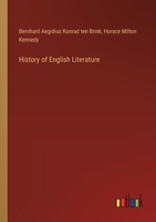 History of English Literature 3385346401 Book Cover