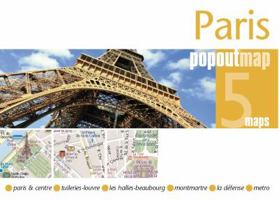 Paris Popout Map 184587854X Book Cover