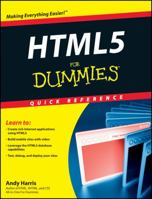 HTML5 For Dummies Quick Reference 1118012526 Book Cover