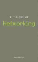 Networking: The Rules 1904879381 Book Cover