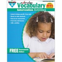 Everyday Vocabulary Intervention Activities Grade K 1607191296 Book Cover