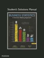Business Statistics: A Decision Making Approach 0133022463 Book Cover