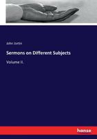 Sermons on Different Subjects, Vol. 1 (Classic Reprint) 3337160689 Book Cover