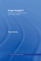 Proper English? 0415046793 Book Cover