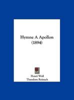Hymne A Apollon (1894) 1120297532 Book Cover
