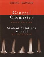 Solutions Manual for Ebbing/Gammon's General Chemistry, 7th edition, pb, 2002 0618945857 Book Cover