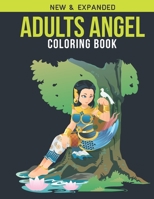 Adults Angel Coloring Book: Adult Coloring Book with Stress Relieving Angel Coloring Book Designs for Relaxation 1651860254 Book Cover