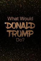 What Would Donald Trump Do?: Black and Gold Donald Trump Notebook Journal 179501993X Book Cover