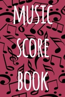 Music Score Book: The perfect way to record your compositions! Ideal gift for anyone you know who loves to create classical music! 1690765259 Book Cover