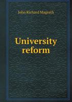 University reform 5519133255 Book Cover