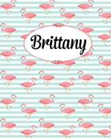 Brittany: Personalized Journal For Brittany 100 Blank Lined Journal Pages Brittany Gifts 1086464559 Book Cover