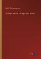 Catalogus van het oud synodaal archief 338510257X Book Cover
