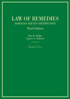 Law of Remedies: Damages, Equity, Restitution 031426759X Book Cover