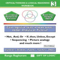 Critical thinking and Logical reasoning - Workbook 3 0981998348 Book Cover