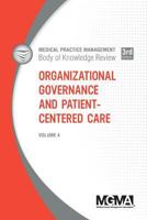 Organizational Governance and Patient-Centered Care 1568294794 Book Cover